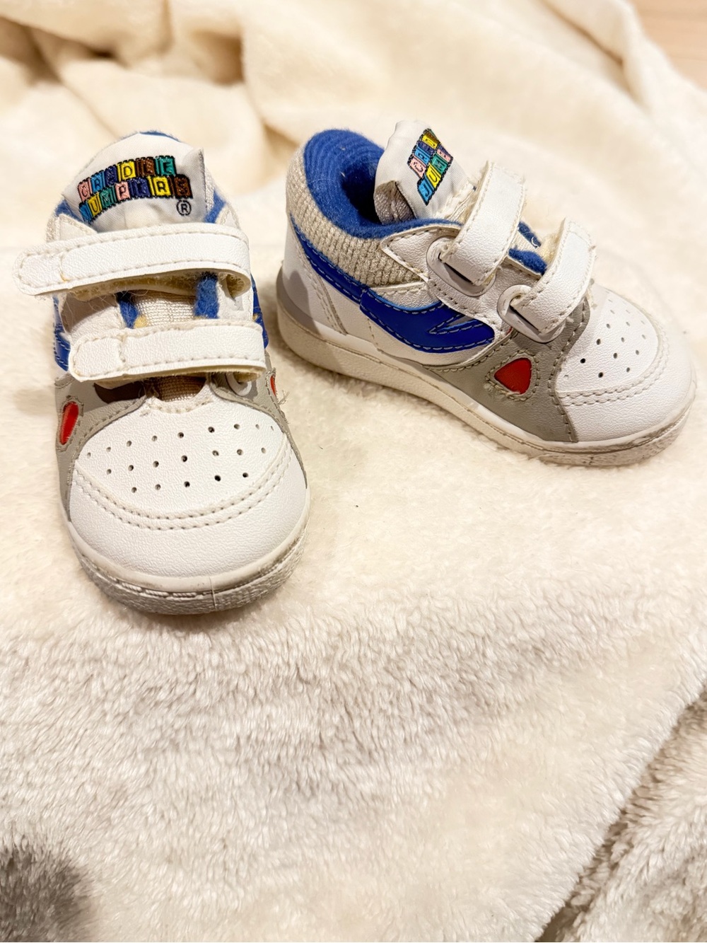 Vintage Cradle Jumpers Toddler Sneakers Size 2 – Retro Baby Shoes